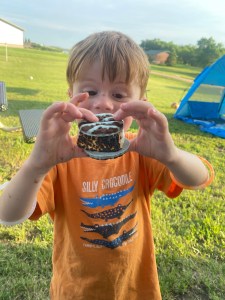 Alternative smore! Yummy for this kiddo