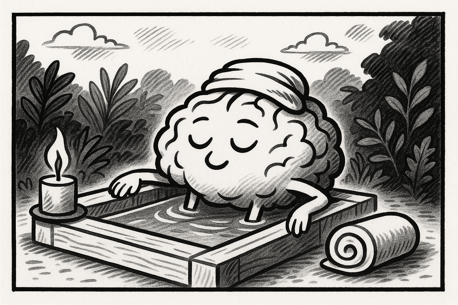 Rester zen pour faire du bien à son cerveau