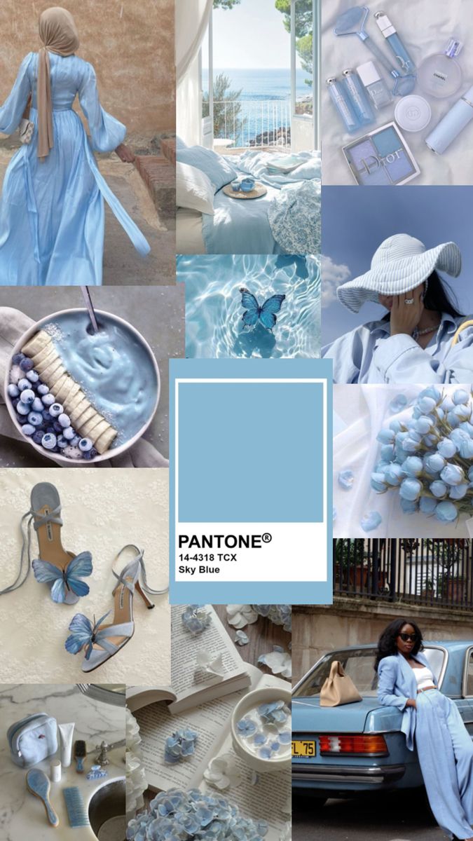 Pantone Sky Blue Pinterest