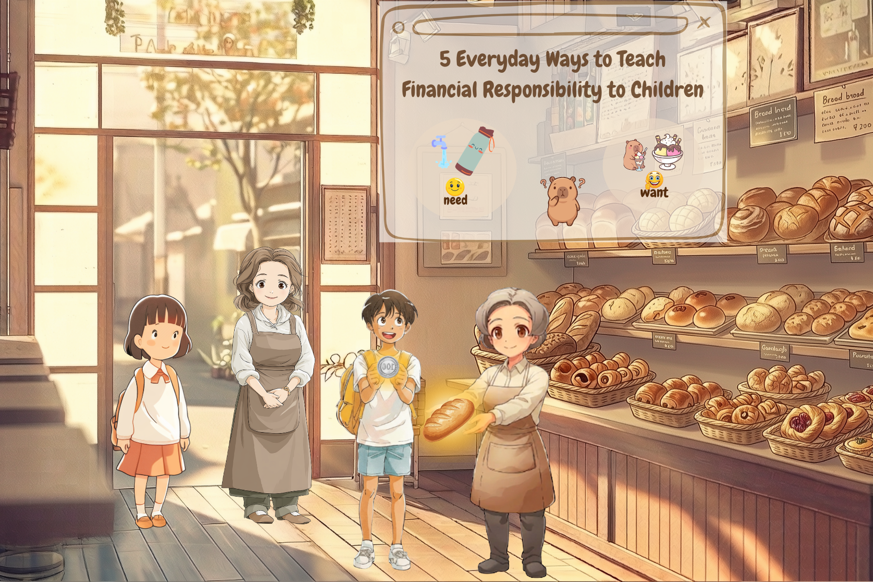 5 Everyday Ways to Teach Financial Responsibility to Children