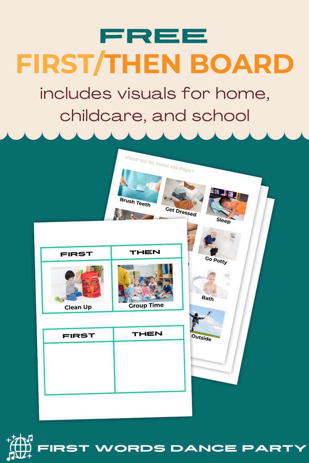 First then boards that can be used with a song about cleaning up