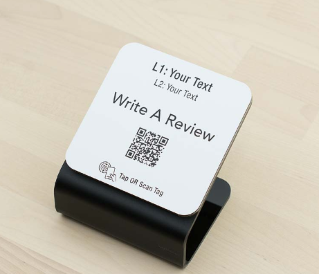 NFC & QR Retail Stand