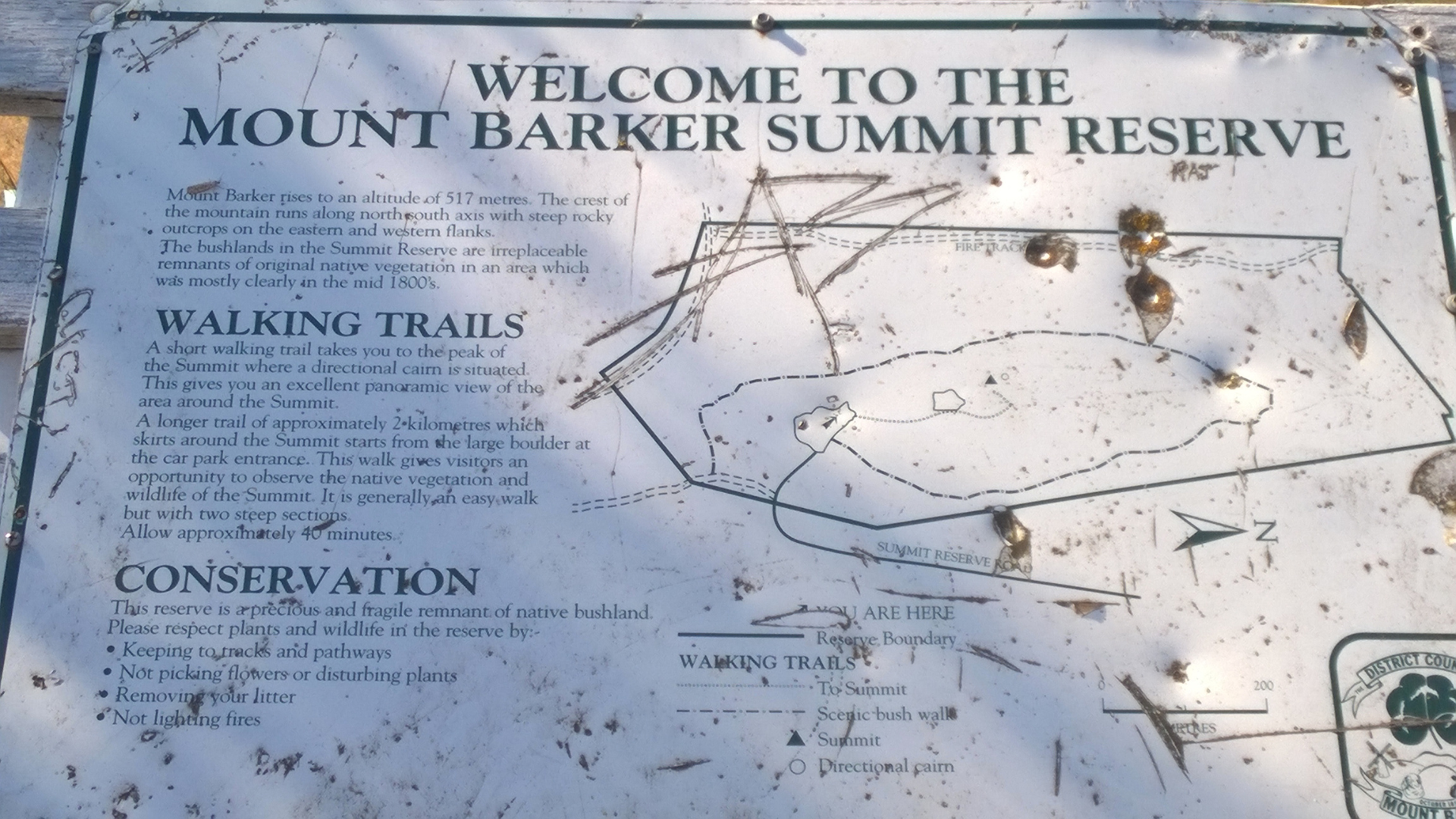 Mount Baker Summit Reserve | Sth. Australia