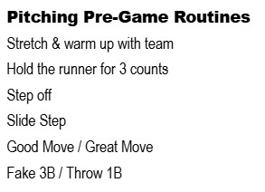 Pitching Warm-Up