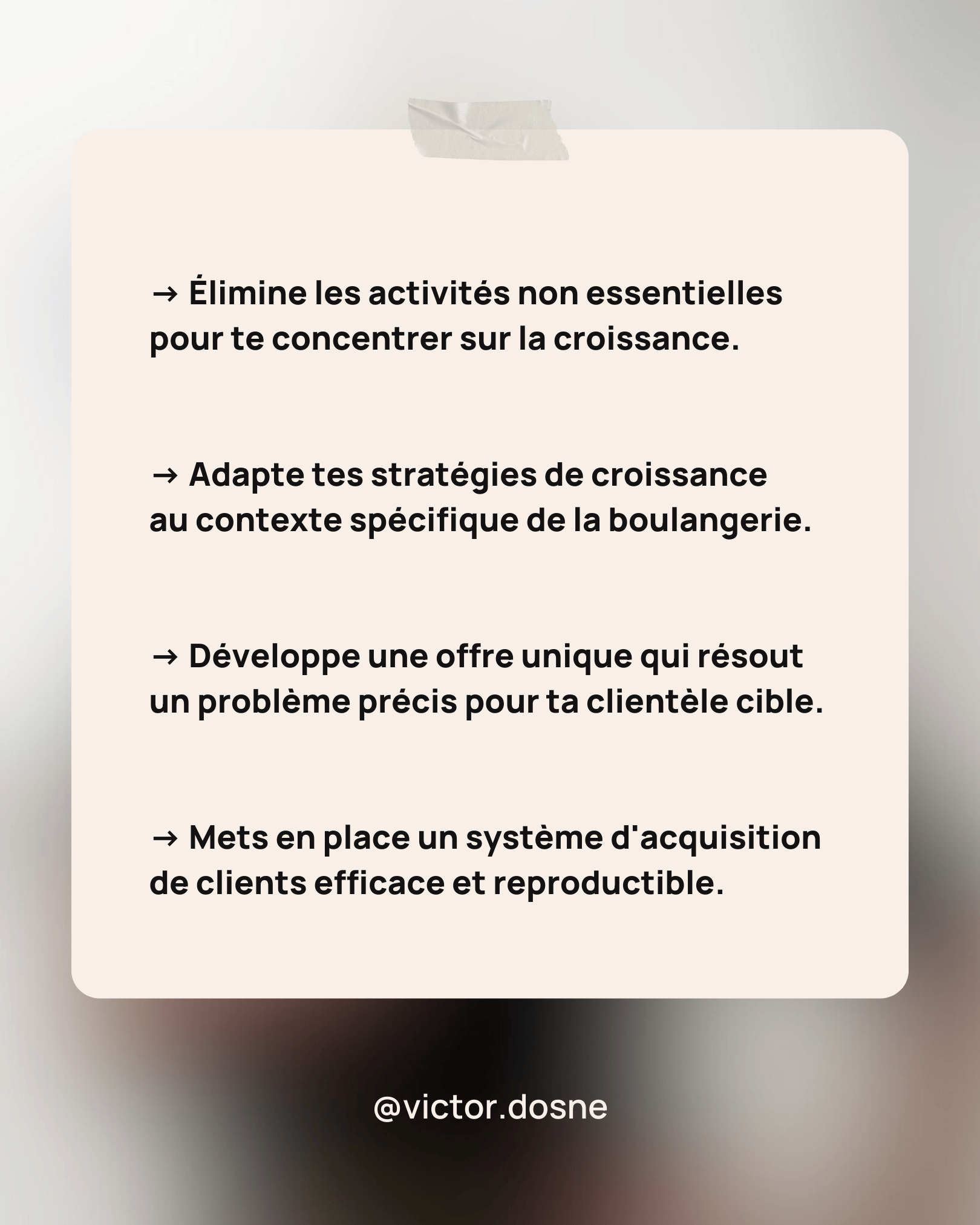conseils boulangerie business