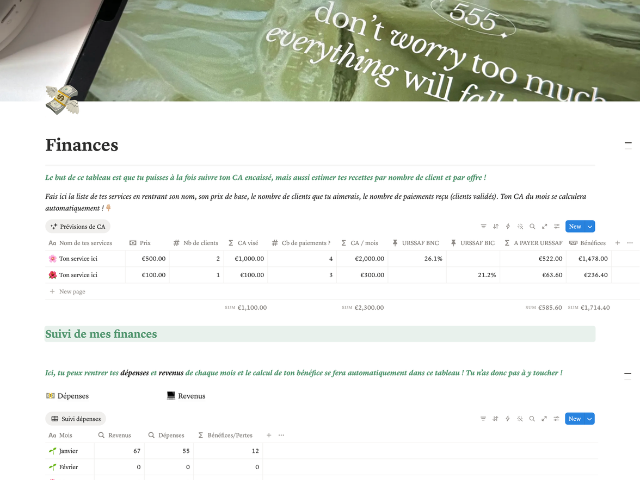 gestion finances cm