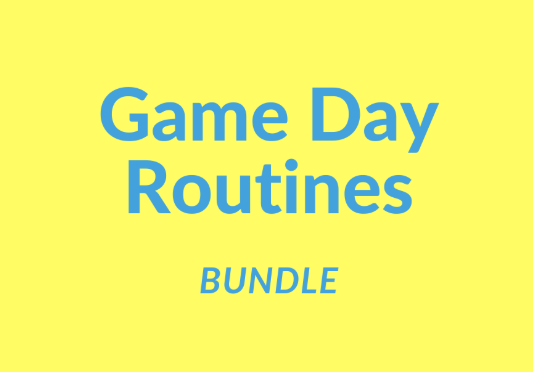 baseball warm up routine