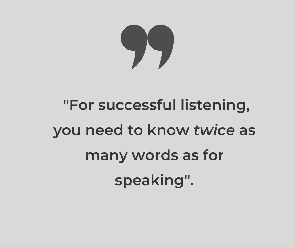 a quote about Ukrainian listening
