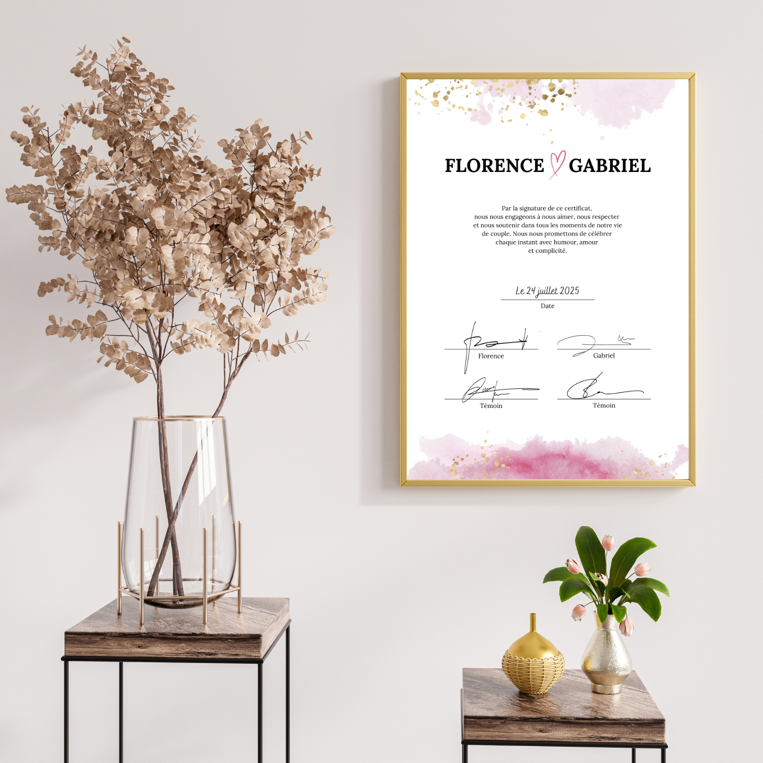 Certificat souvenir union laïque