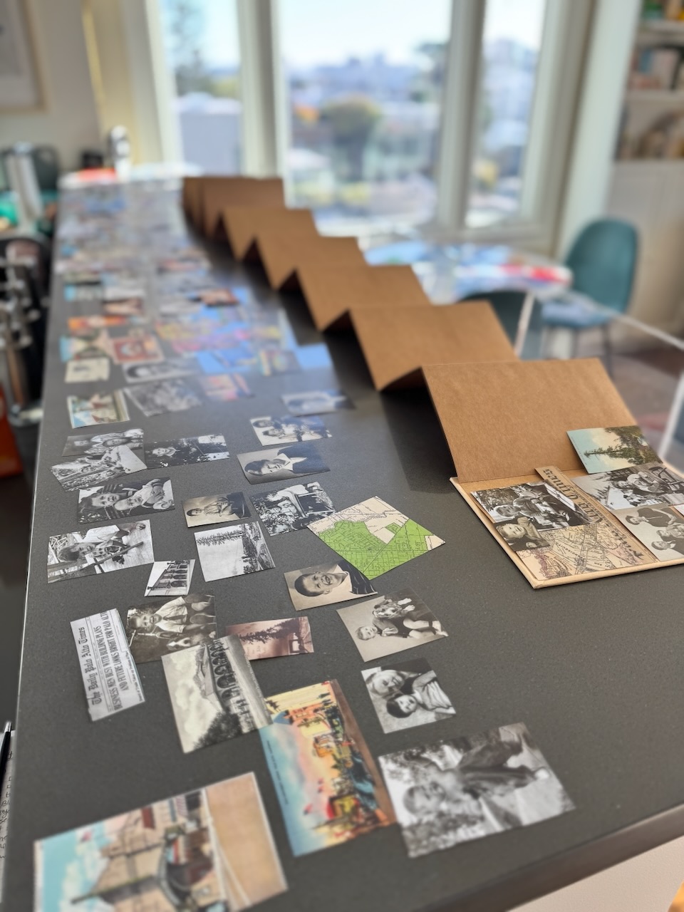 Making a Milestone Collage Book by Betsy Beier