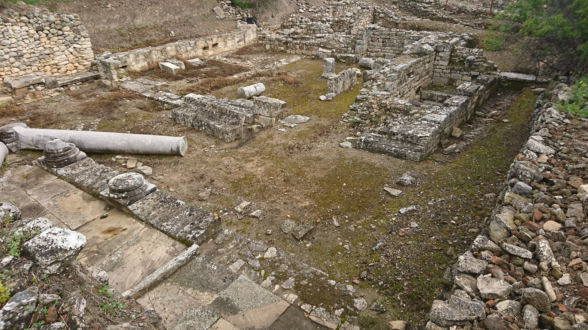 Scattered Ruins - Temple of Isis Gortyn Crete
