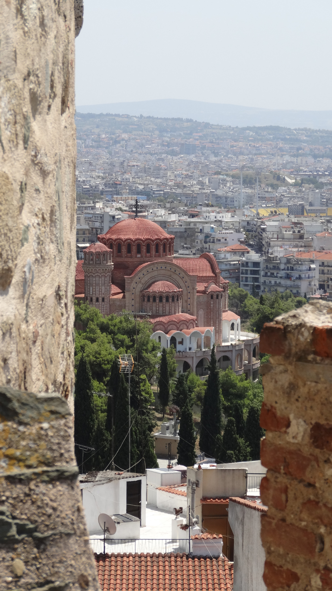 Ano Poli _ Views to Thessaloniki and the Church of the Holy Apostles