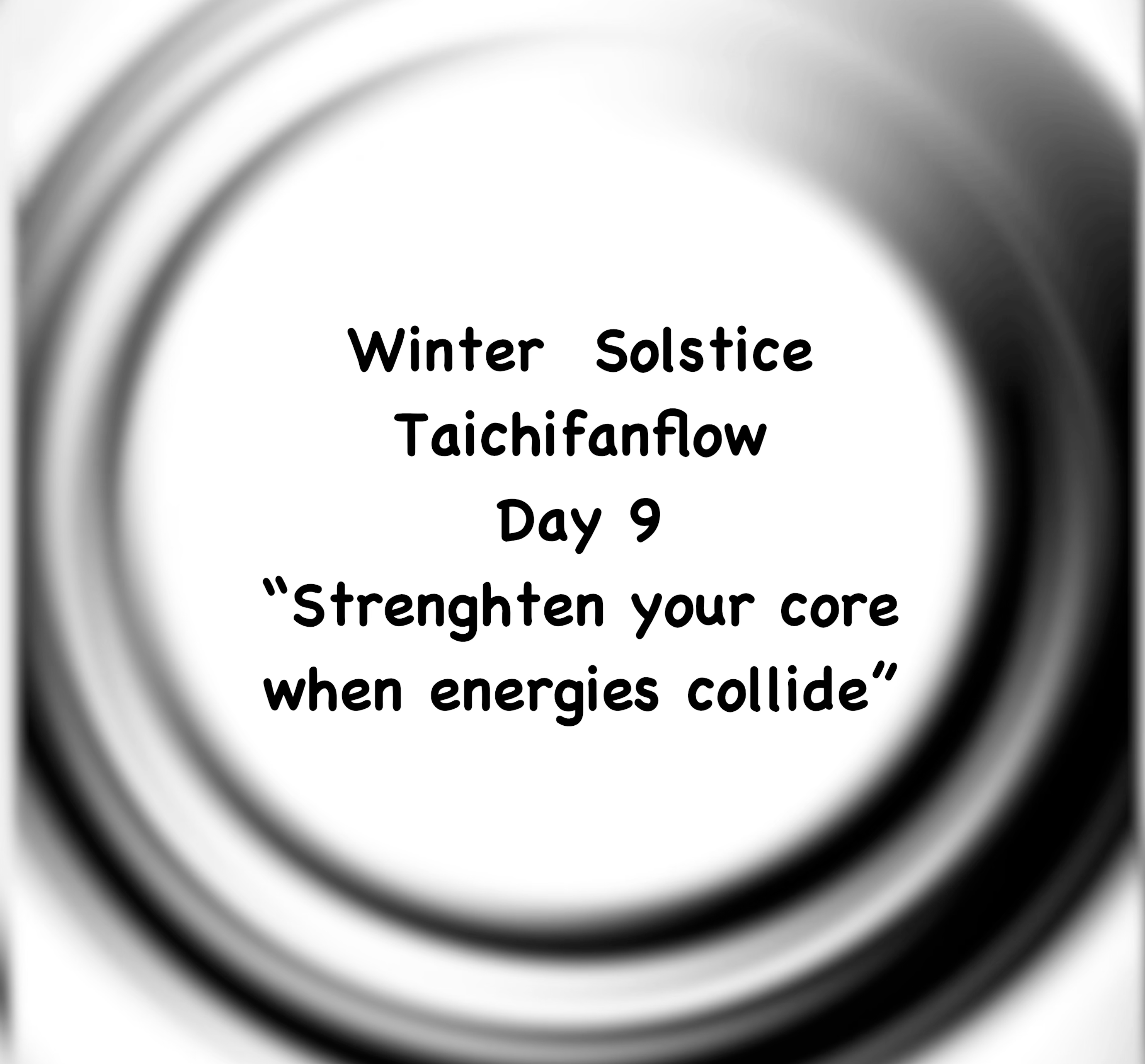 Taichifanflow: winter solstice daily practice - day 9