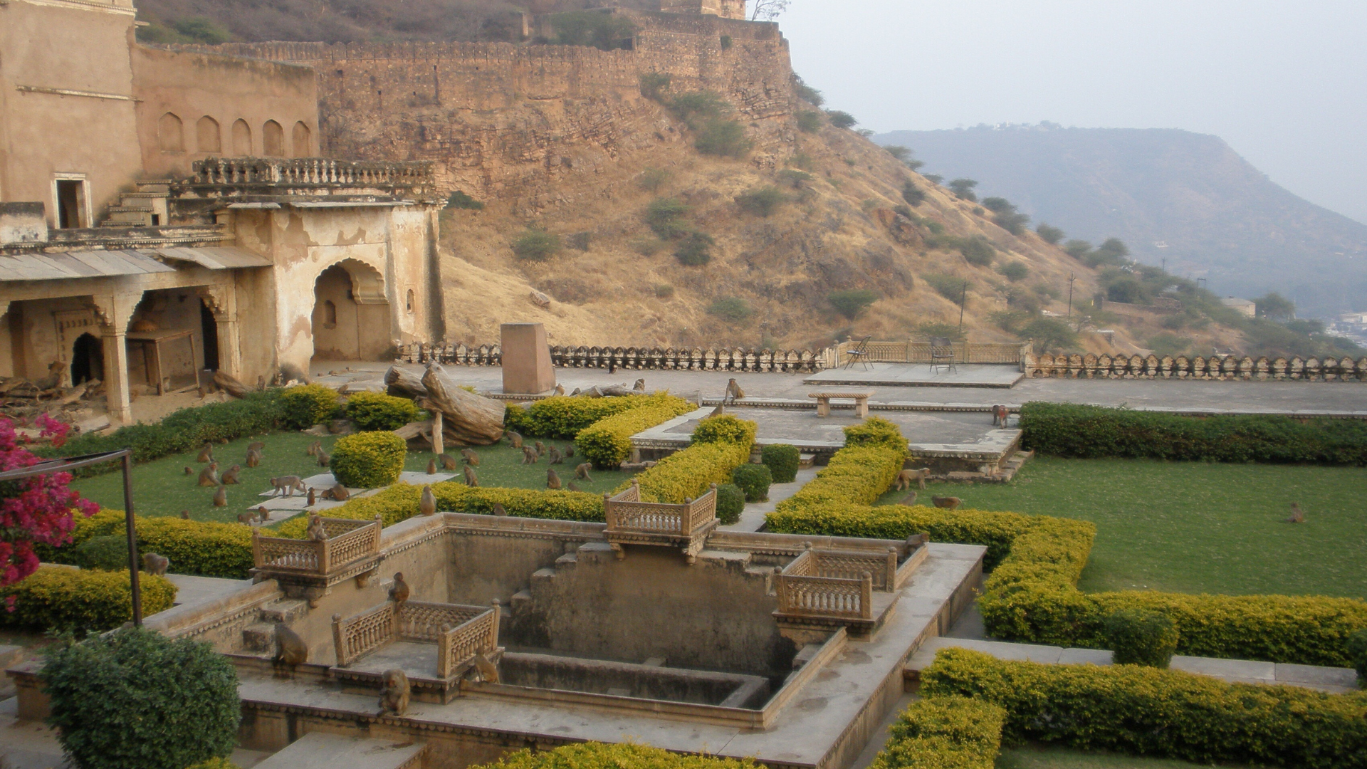 Gardens of Garh Palace, Bundi