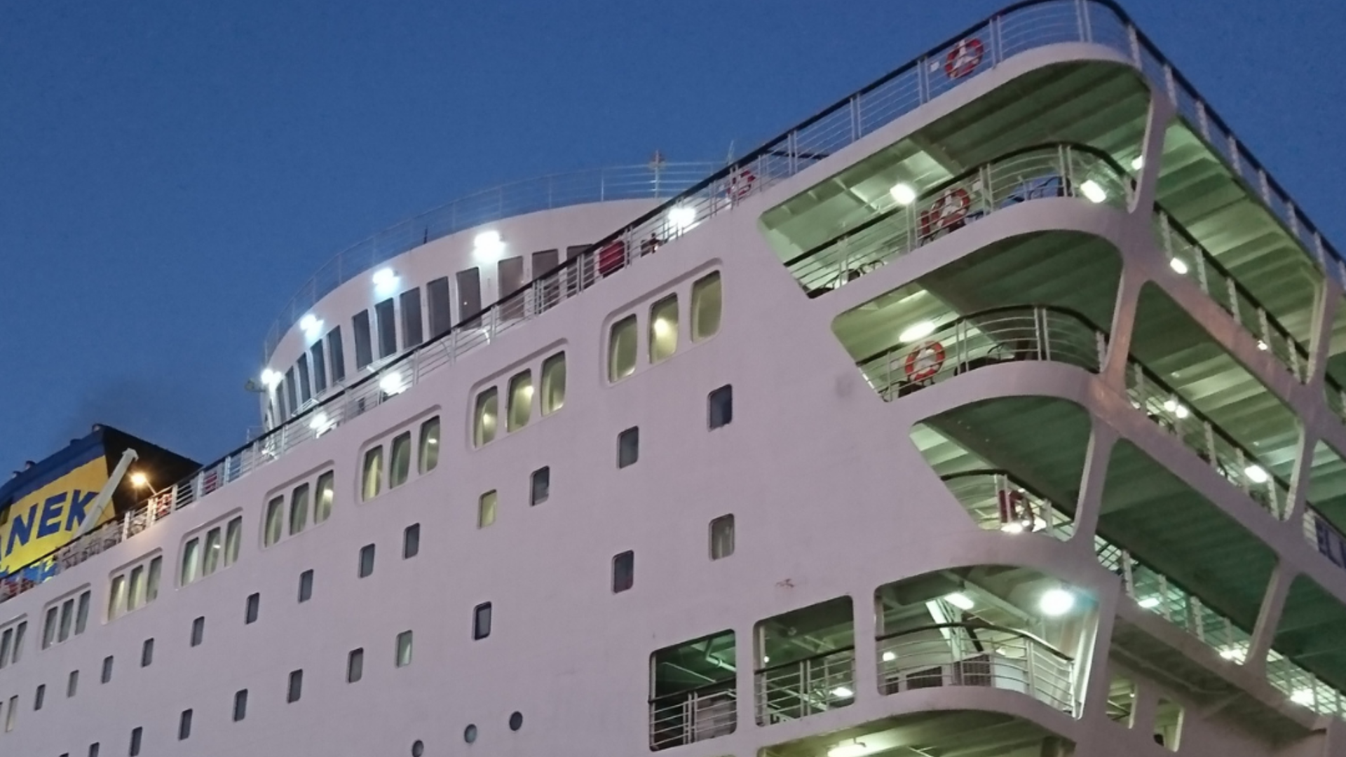 ANEK Ferry Athens’ Piraeus Port