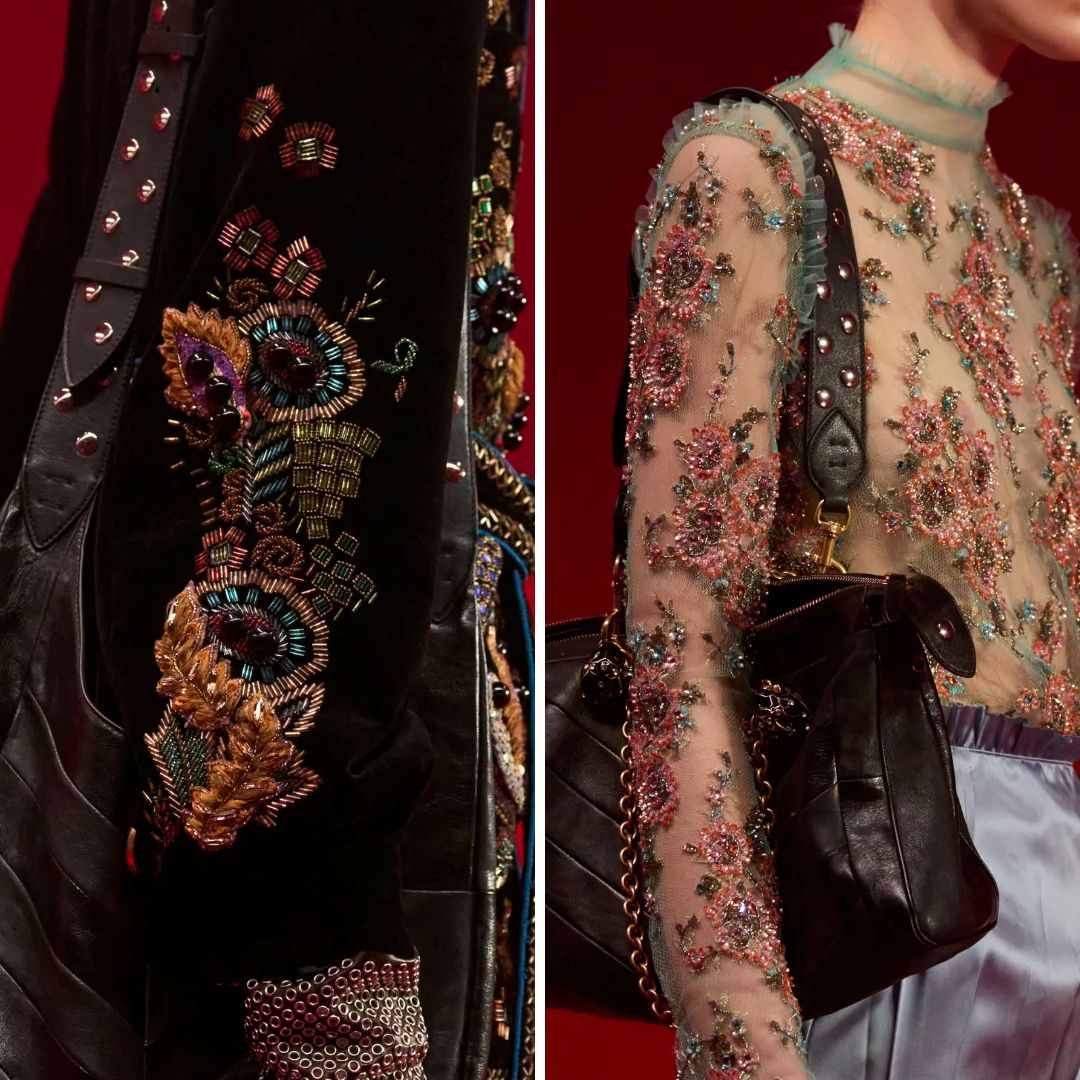 Valentino Fall 2025: Embroidery & Embellishment Review