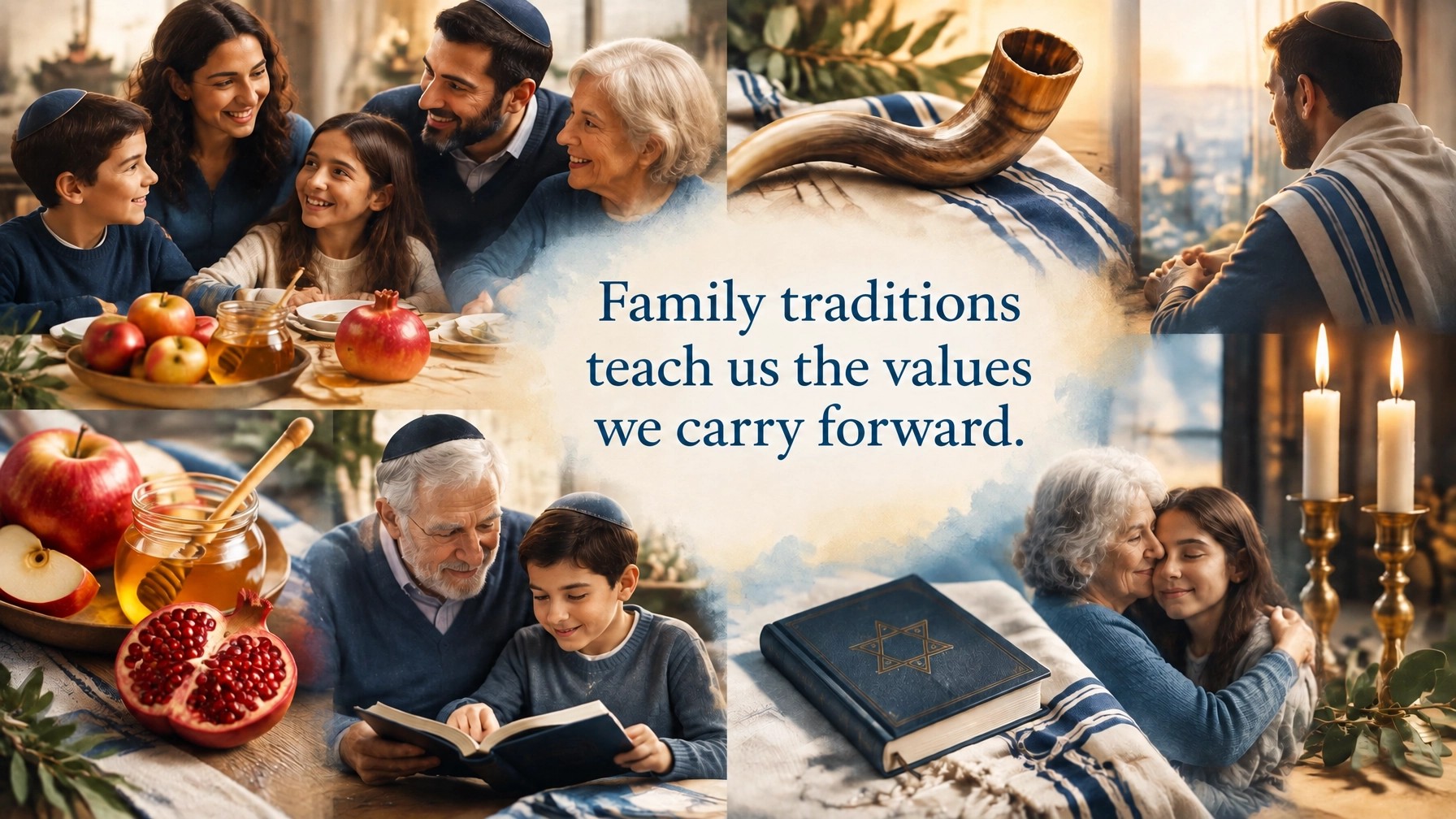 Diverse generations gathered around a table sharing conversation and wisdom.
