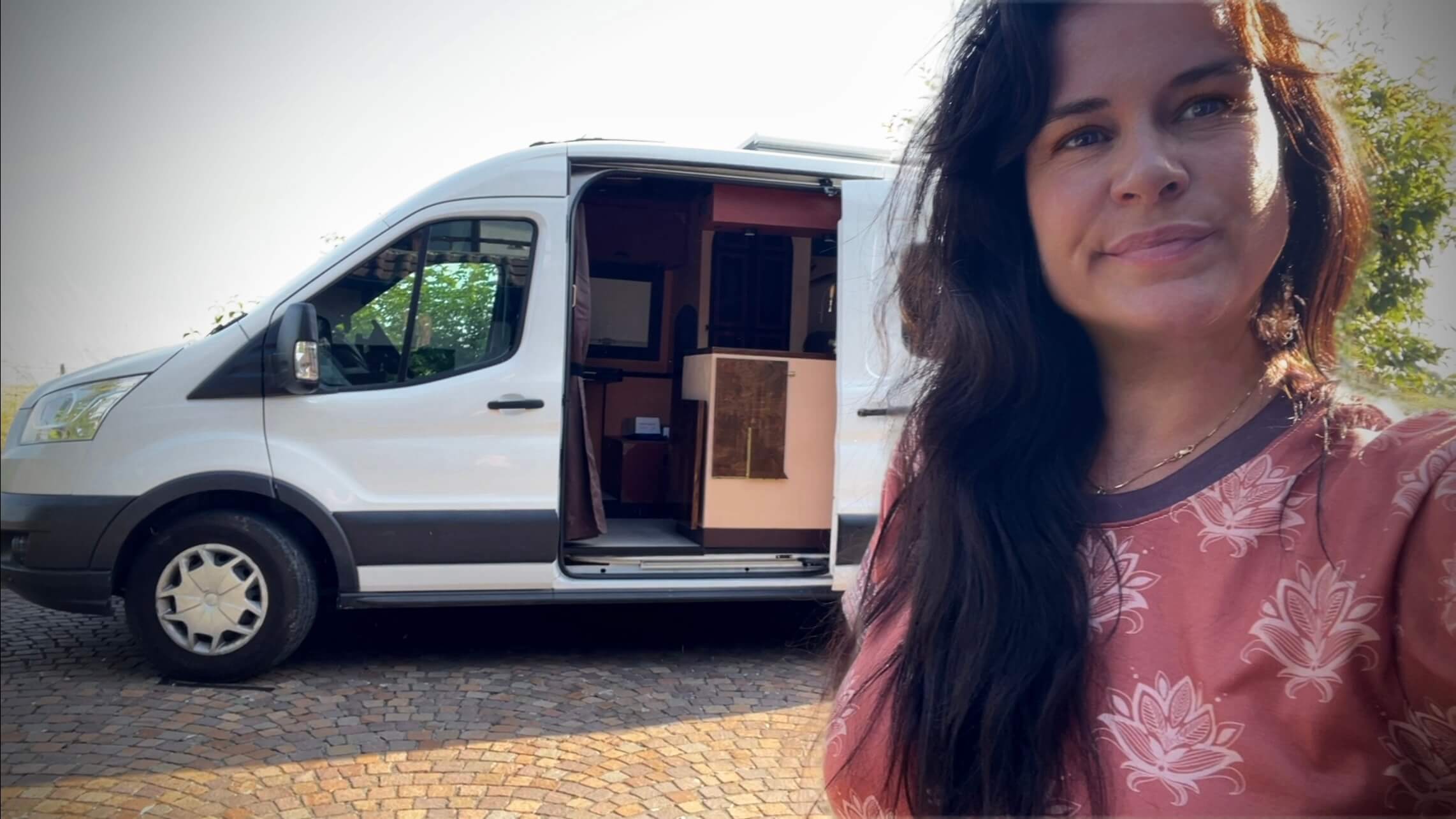 van life solo female traveler favie music