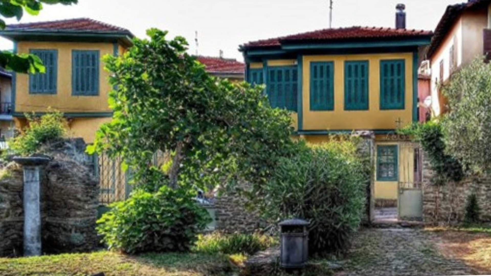 Street opposite St. Nicholas Orphanos Church Ano Poli