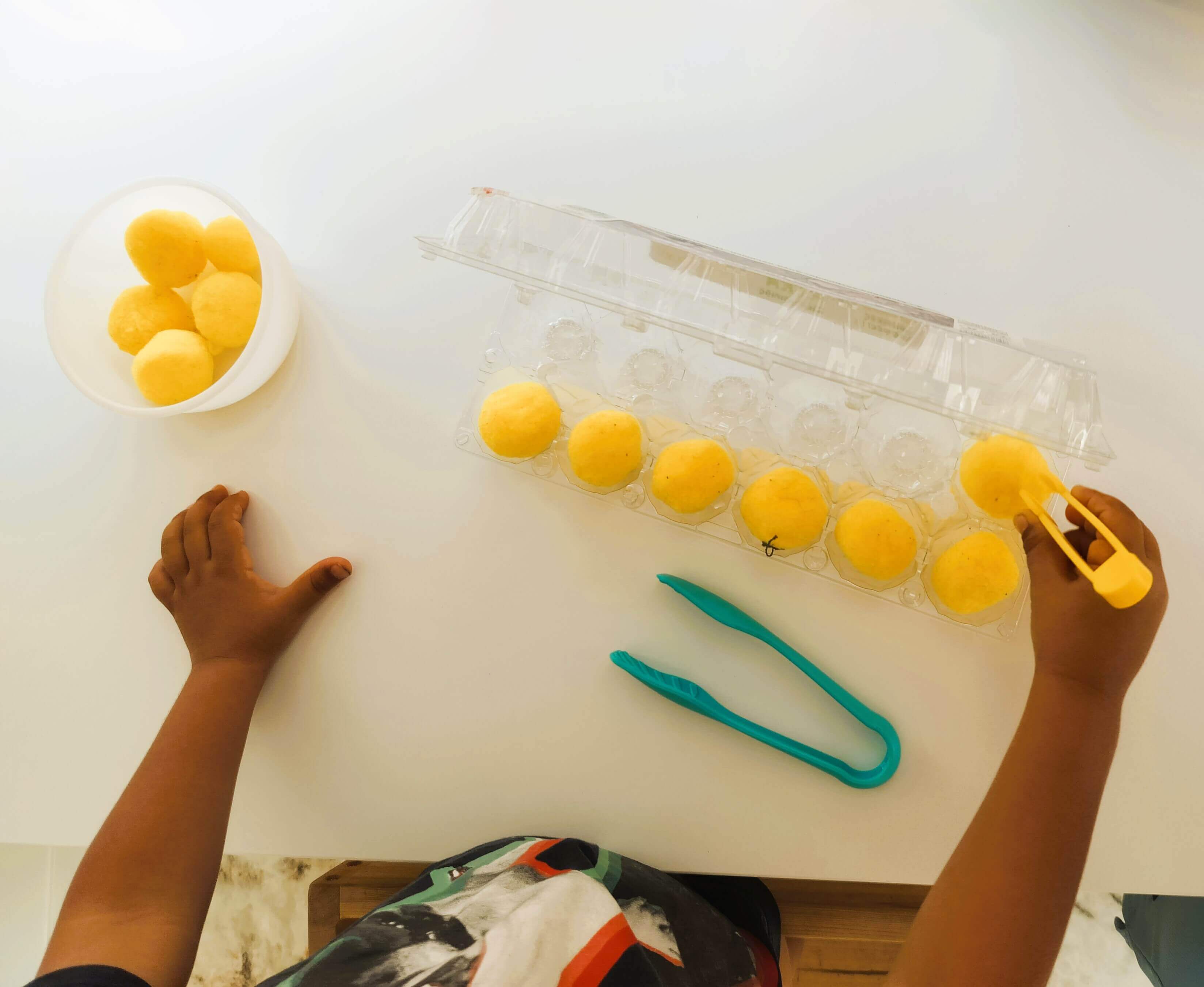 pompom activity toddlers