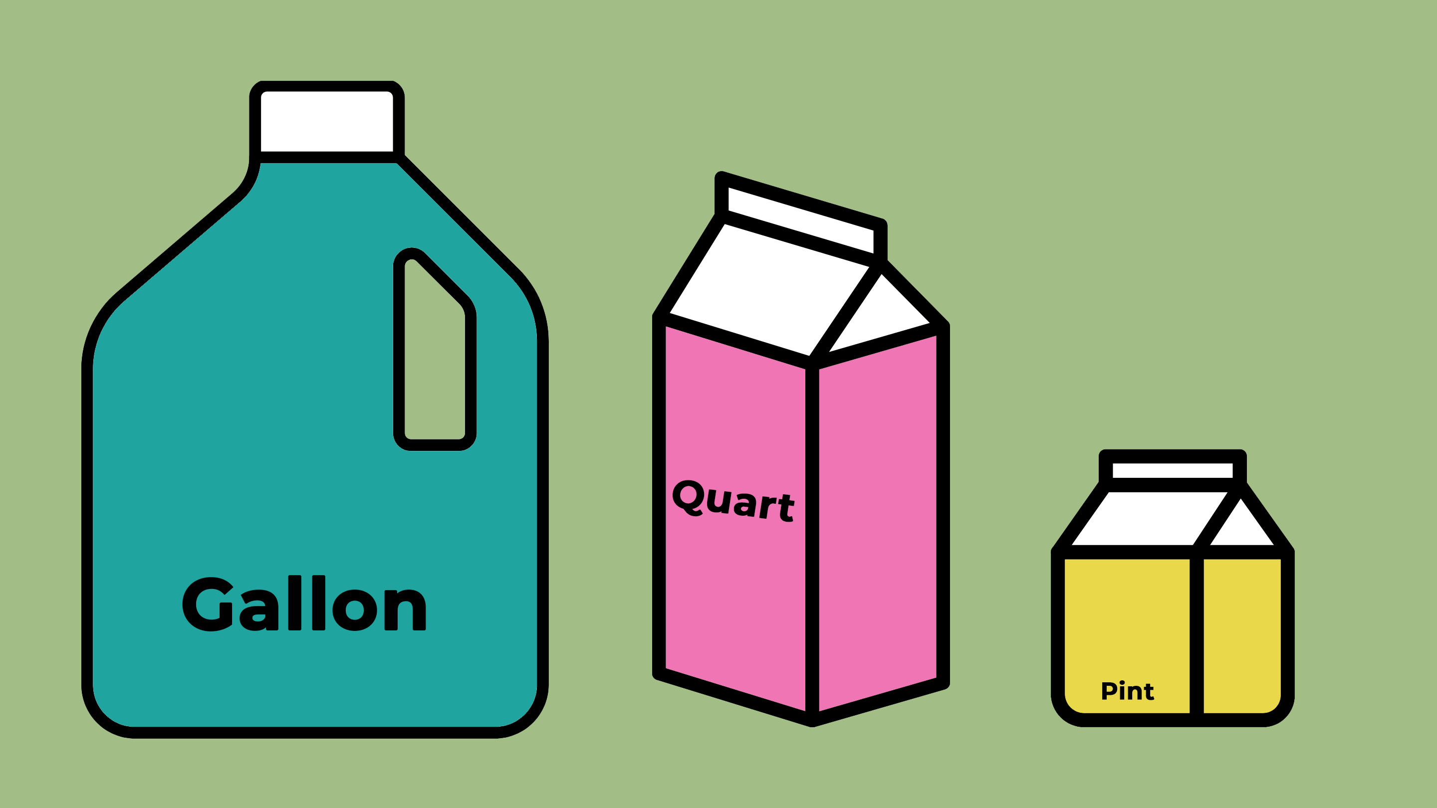 Gallon quart pint color selection for scrapbooking, www.thescrapbookschool.com