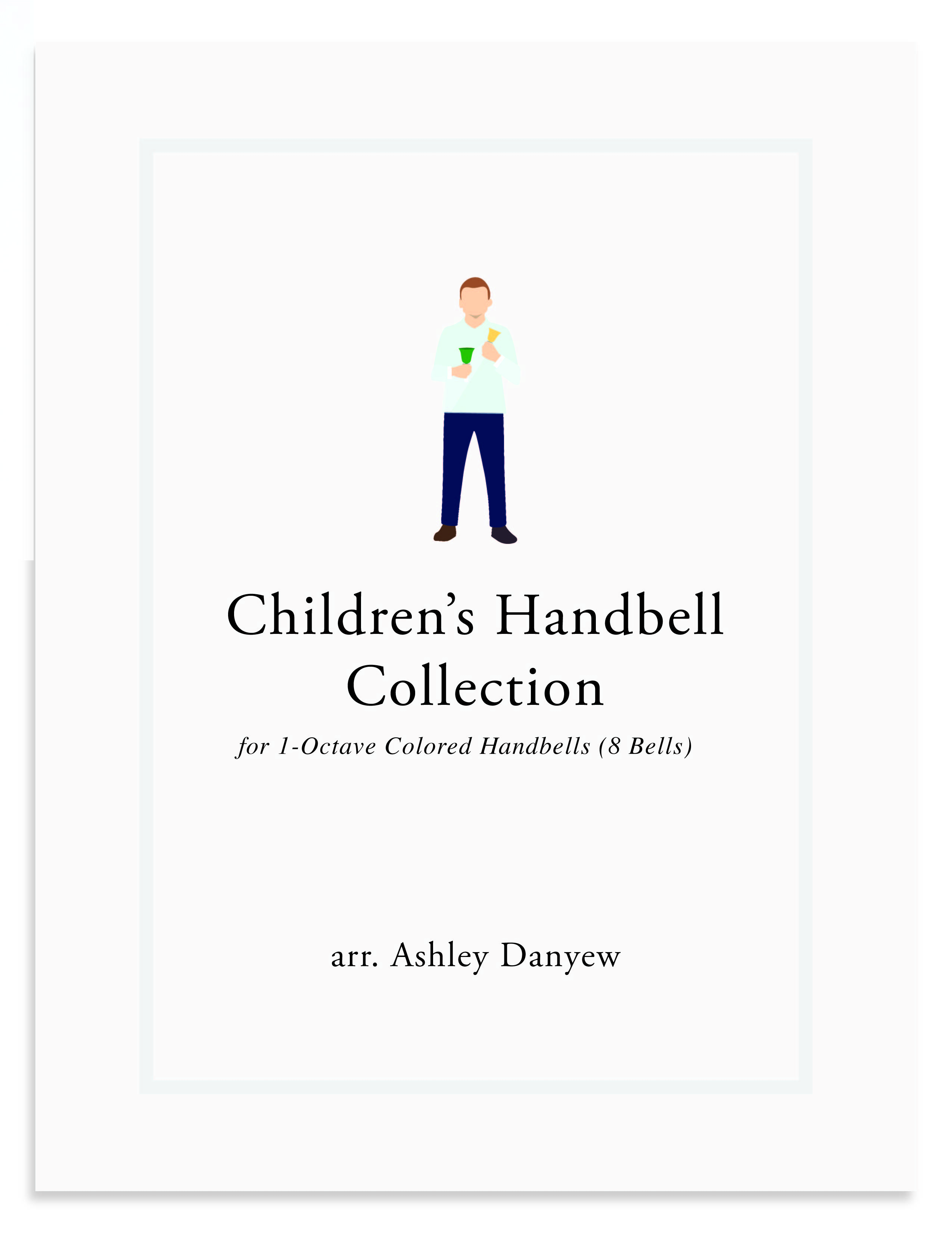 Colored handbells shop for children