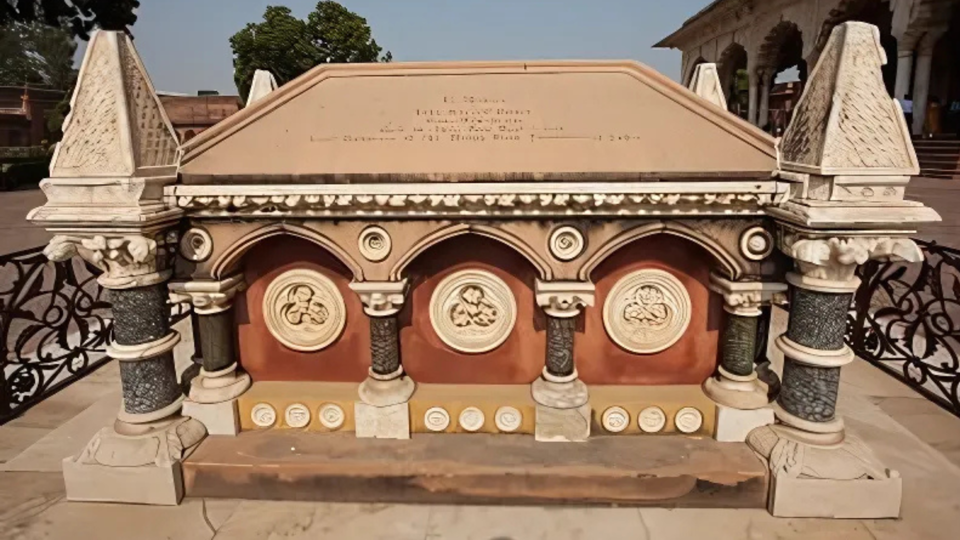 Tomb of John Russell Galvin Agra Fort - Agra Rajasthan