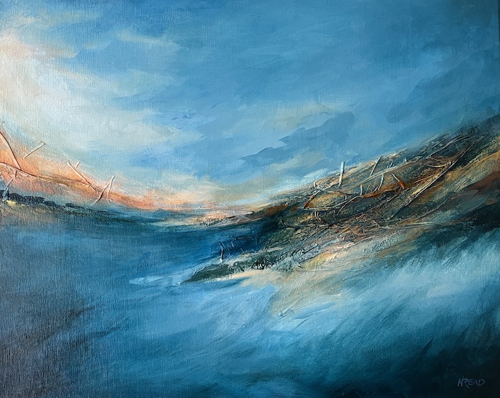 Painting - Thundering Waves