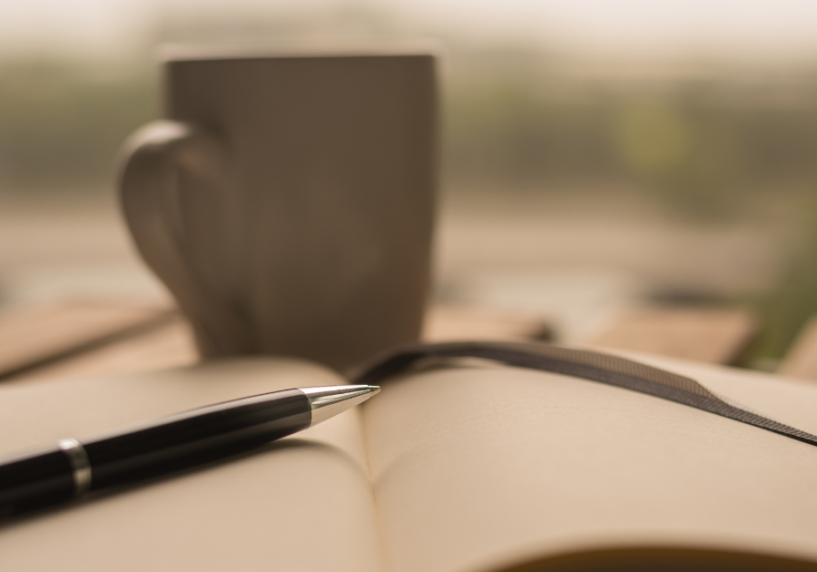  Peaceful morning with tea and a blanket, symbolizing rest and slowing down