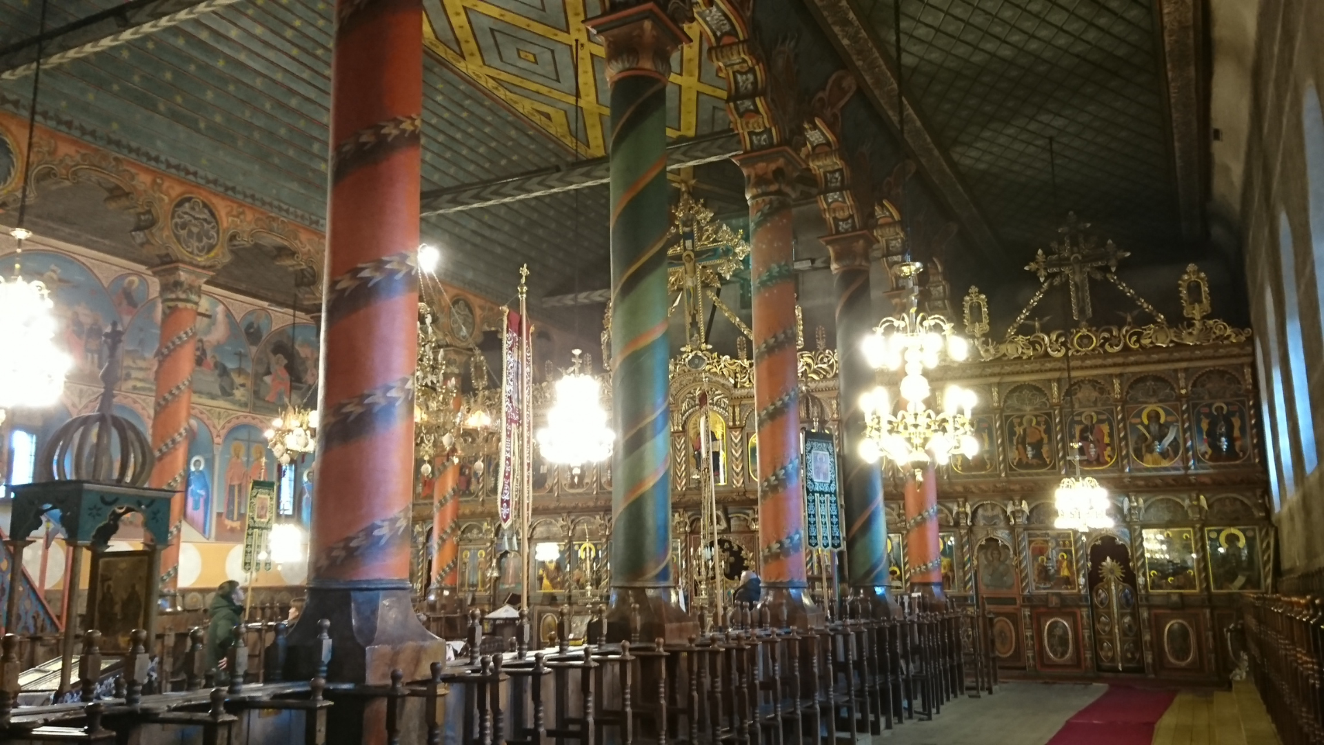 Bulgaria - Interior of the Saint Trinity Church, Bansko Old Town