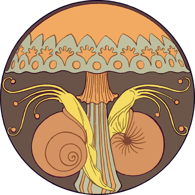 Image of mushroom and snails by Gordon Johnson from Pixabay