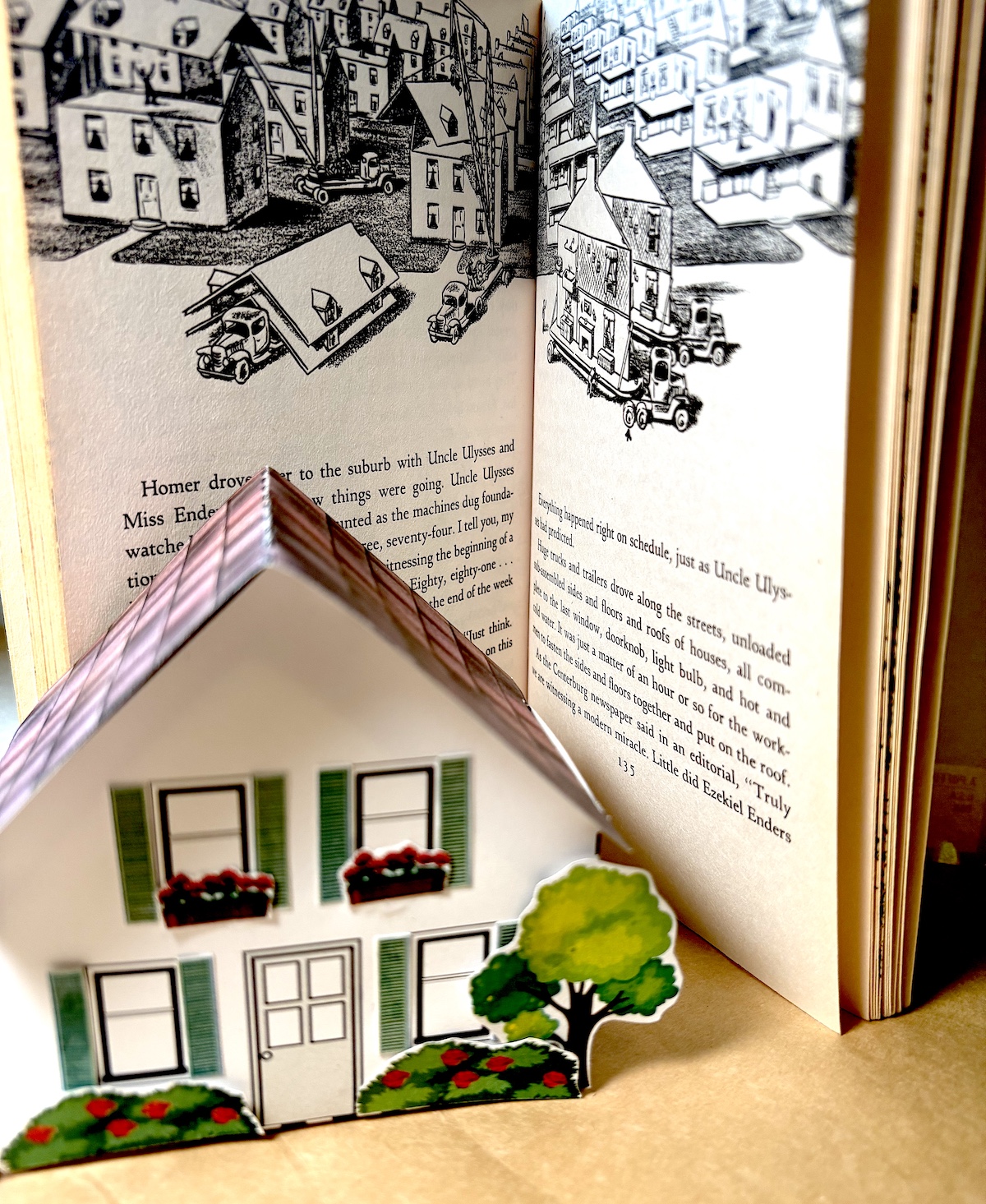 An affordable home a la Enders Heights - Reading activity for HOMER PRICE by Robert McCloskey - LitWits Workshops