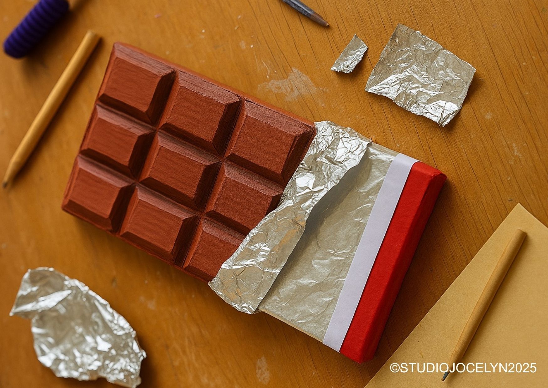 Studio Jocelyn - Sinterklaas Surprise - Chocolade reep