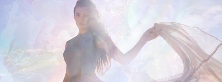 Goddess against a colourful sky Kimberley Maya