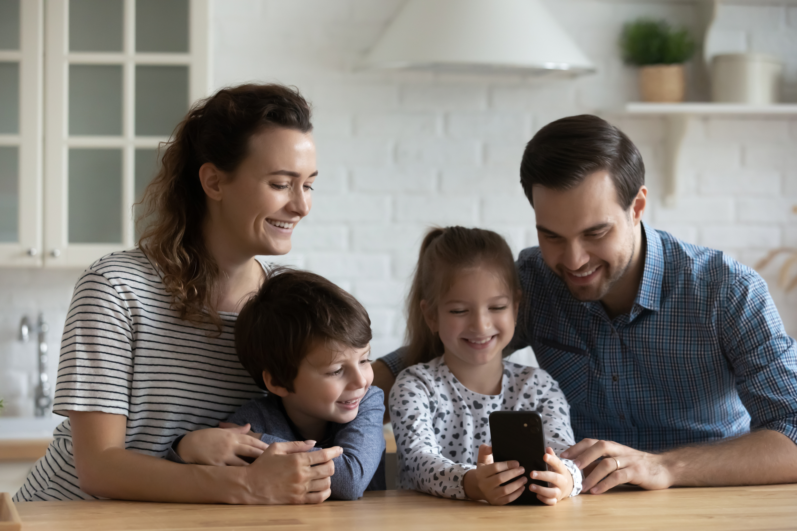 family developing their disaster plan