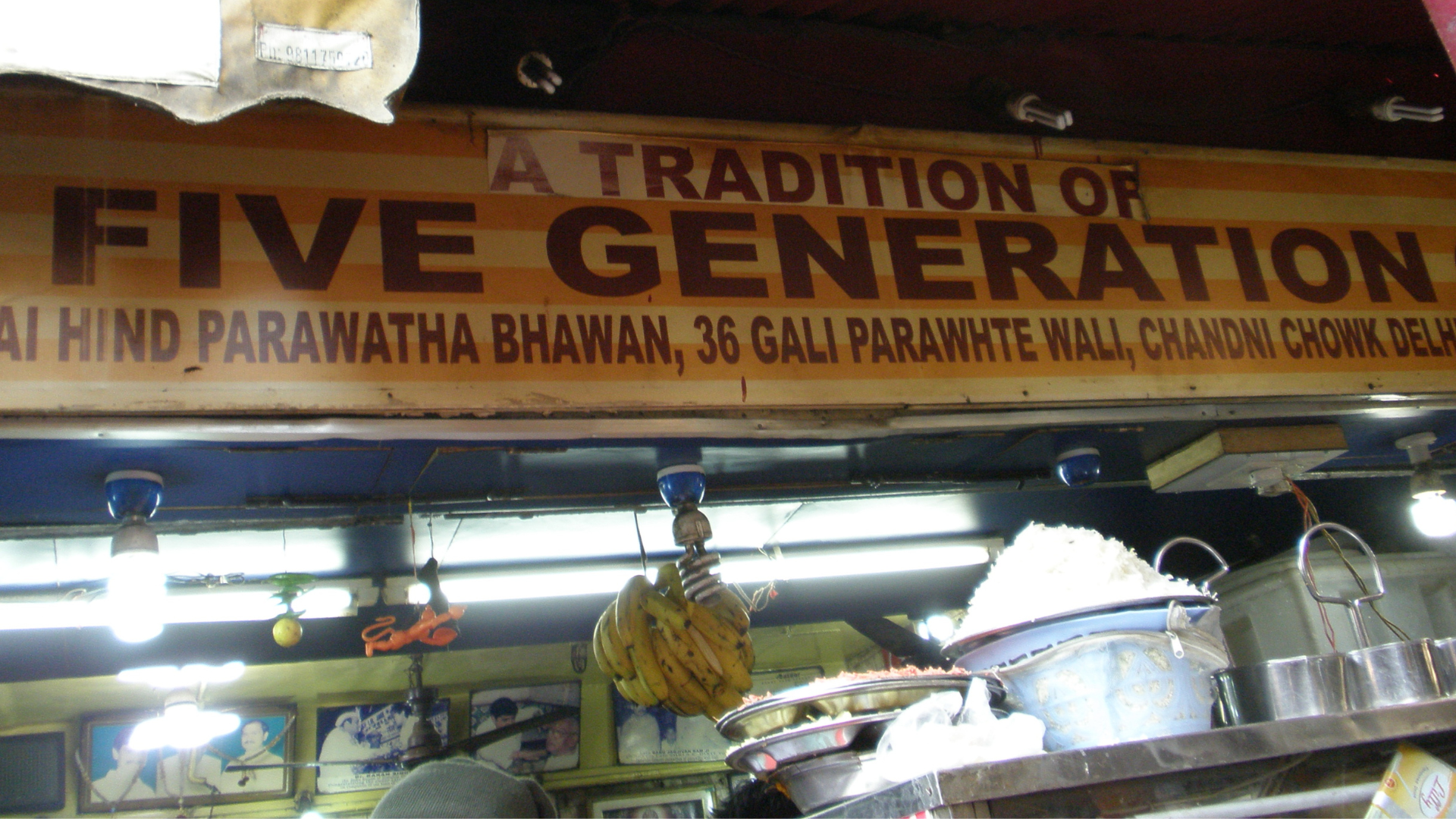 Side streets of Chandni Chowk - Old Delhi