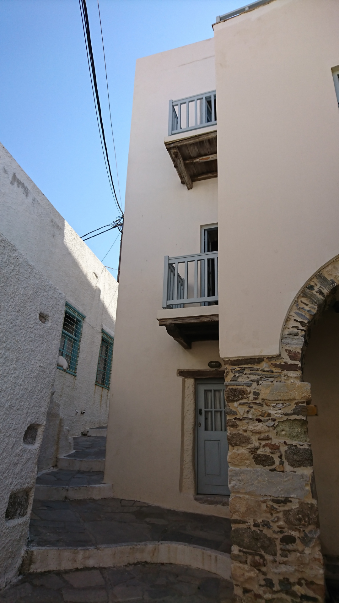 Lanes of Chóra Old Town Náxos