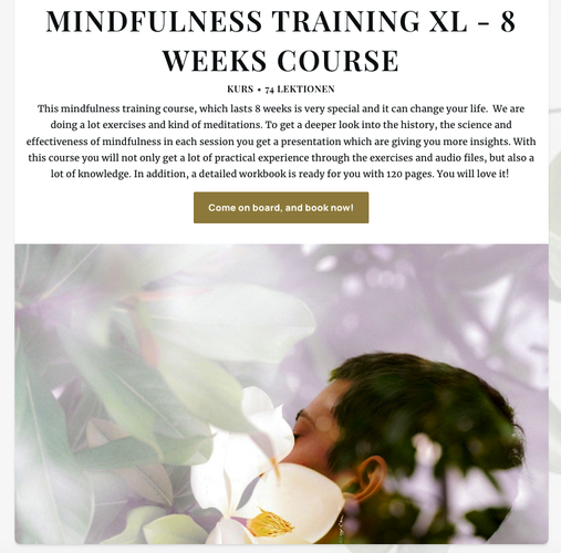 Mindfulness Training von Martina M. Schuster