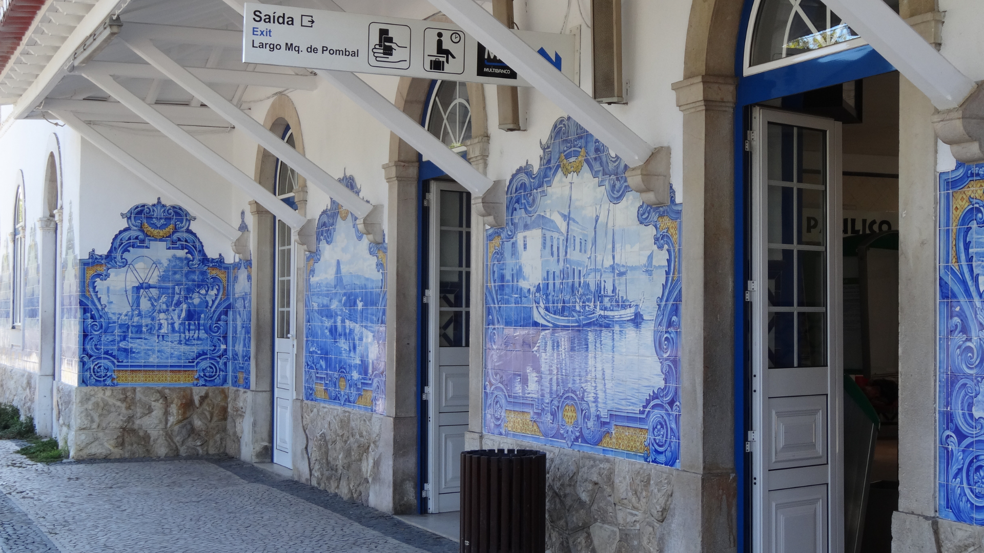 Vila Franca de Zira Train Station, Portugal