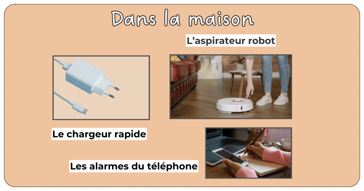 Accessoires pour matin facile dans toute la maison