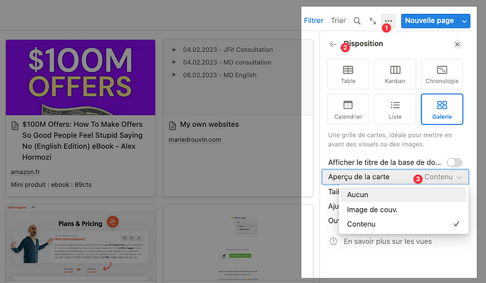 Tout ce que tu peux faire avec les bases de données sur Notion