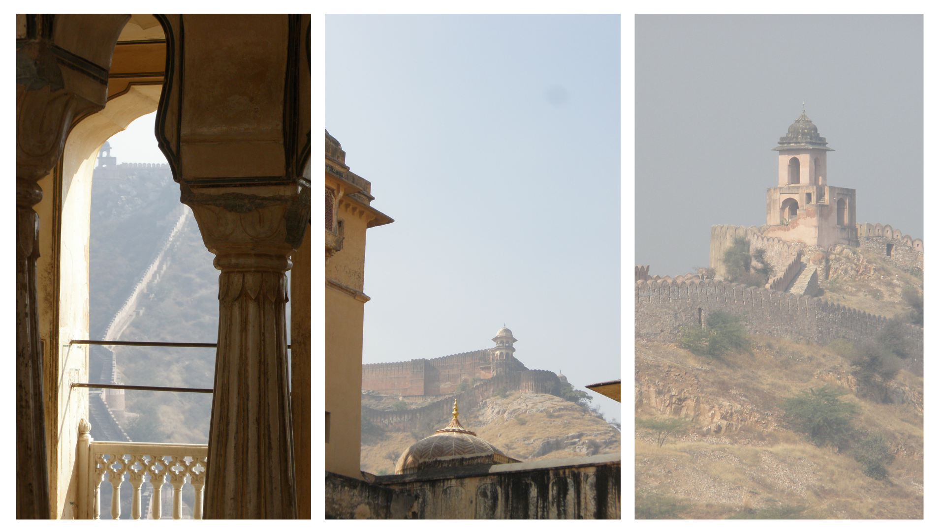 Walls connection Amer Fort to Jaiarh Fort