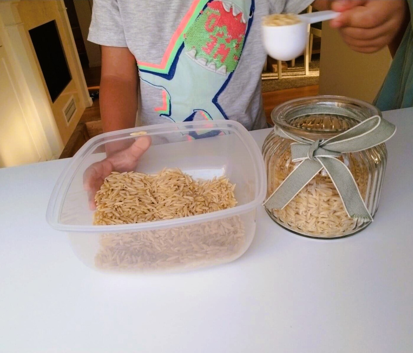 scooping activity toddler