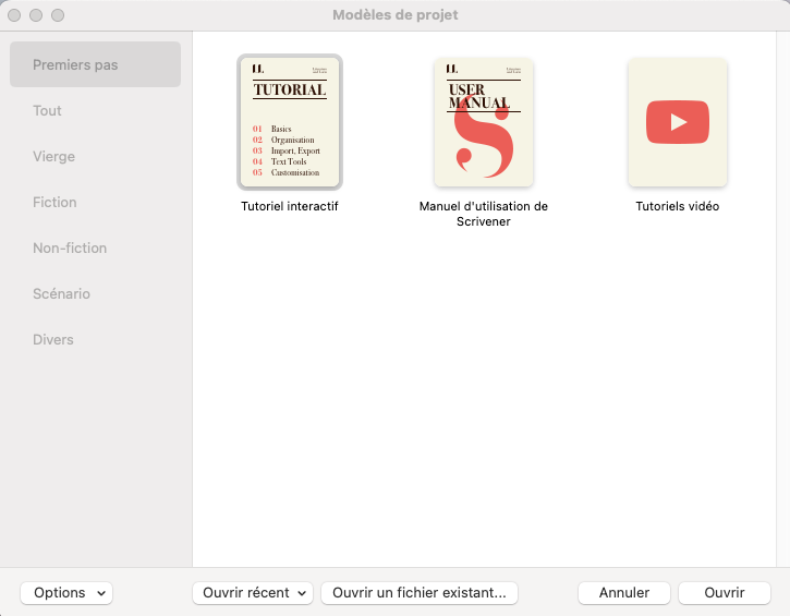 Connecter Antidote 10 à Scrivener (Mac)