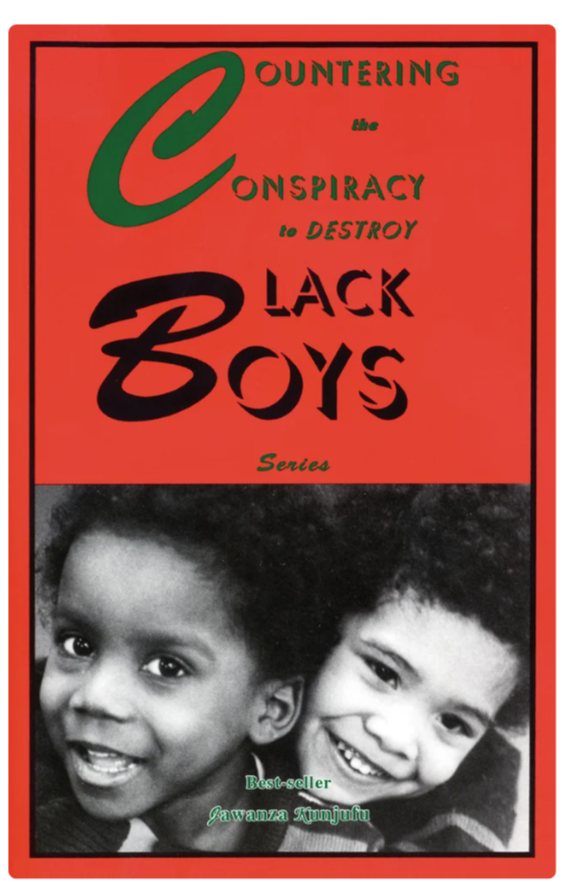 Cover of the book “Countering The Conspiracy To Destroy Black Boys” by Dr. Jawanza Kunjufu, which explores the 4th Grade Syndrome and strategies for nurturing confidence and identity in Black children.