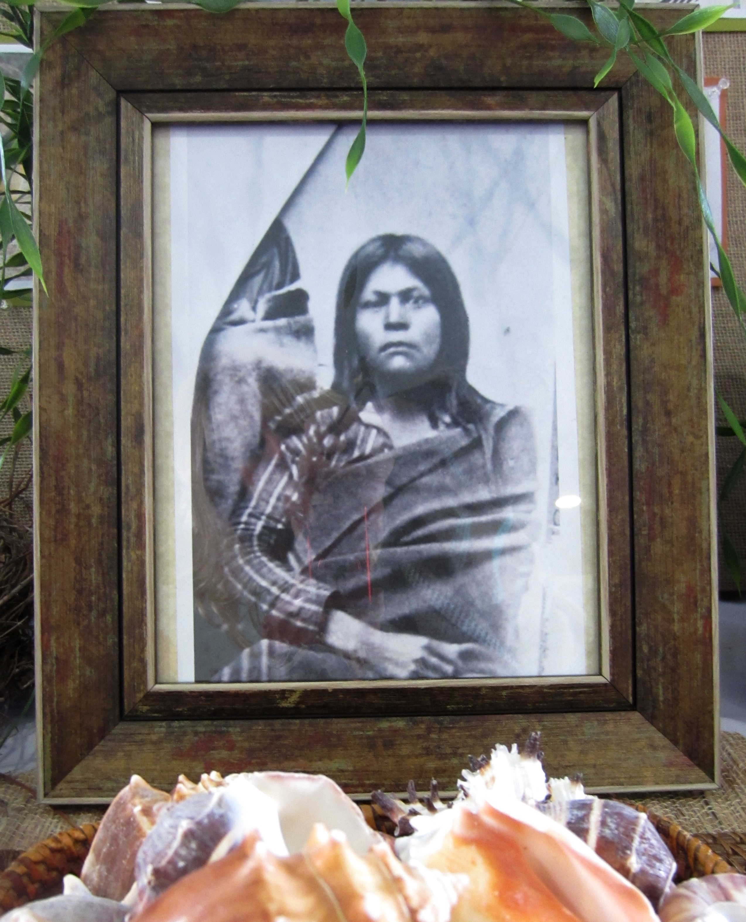 An 1853 photo of the woman believed to be the real Karana; we no longer include this in our workshops per the conclusion of NPS.