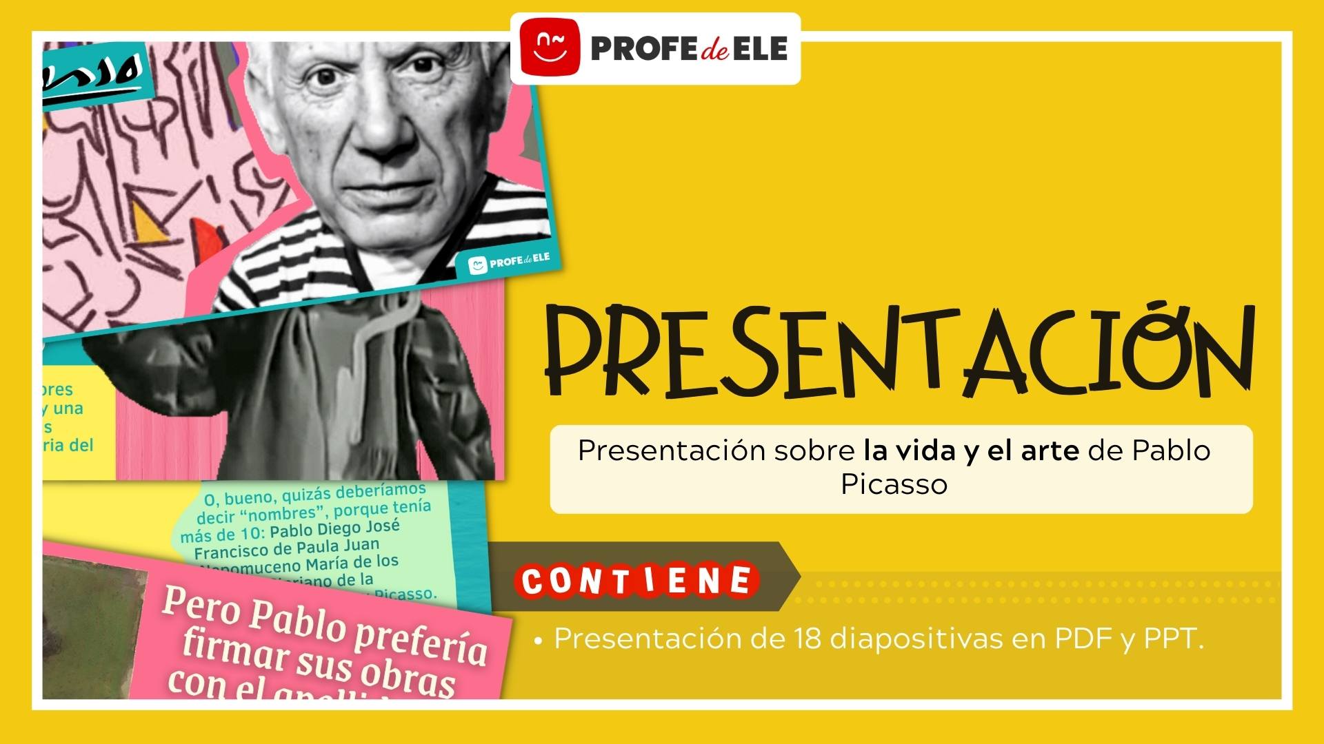 presentación pablo picasso