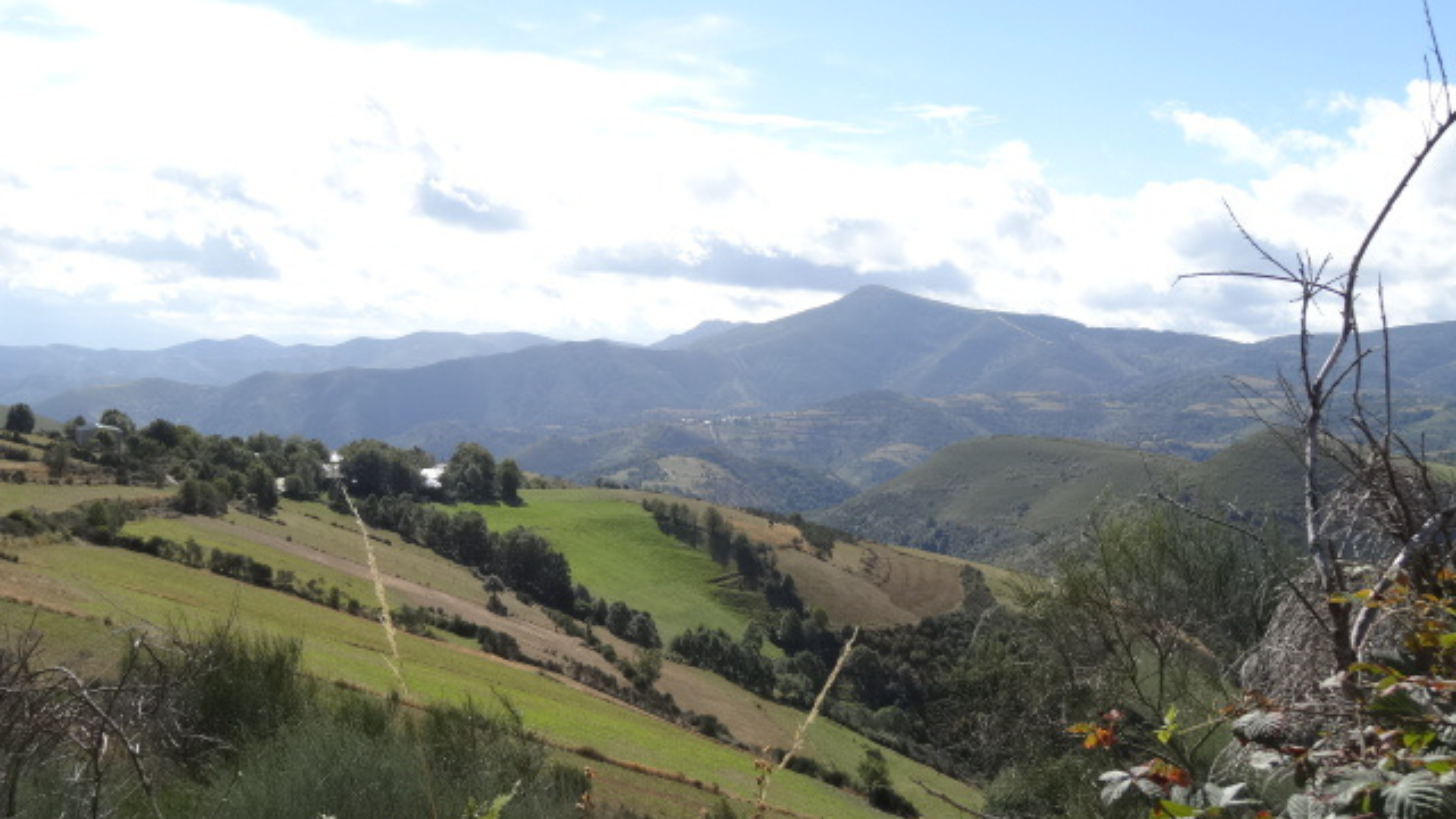 Camino de Santiago = Counting My Blessings - 03 Overlooking the Valcarce Valley, Spain