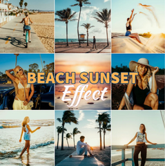 Presets photo pour la plage Sunset 