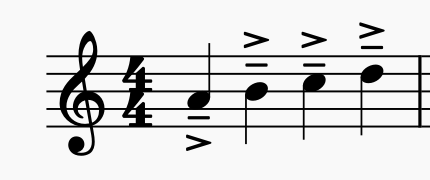 sustained martele violin bowing technique